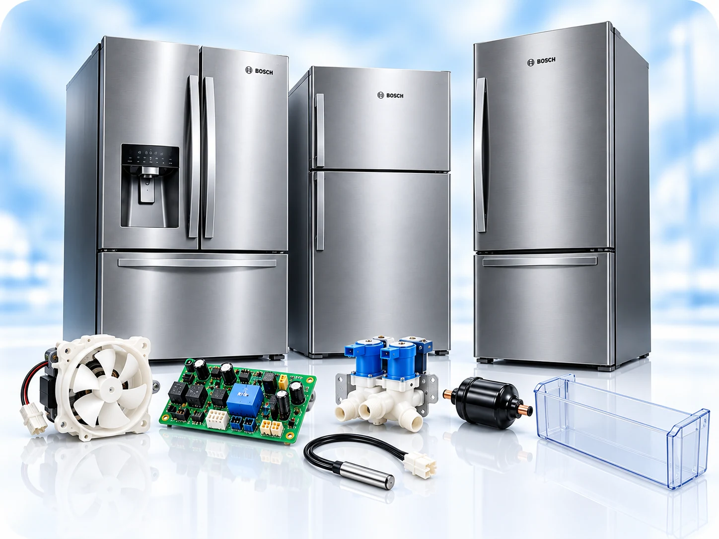 Repuestos para refrigeradores Bosch
