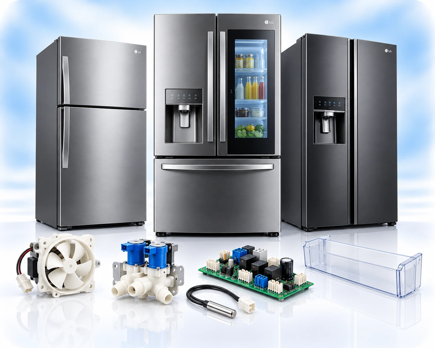 Repuestos para refrigeradores LG