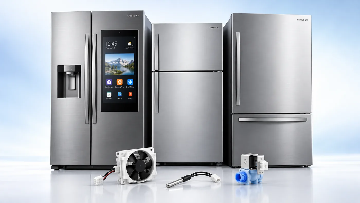 Repuestos para refrigeradores Samsung